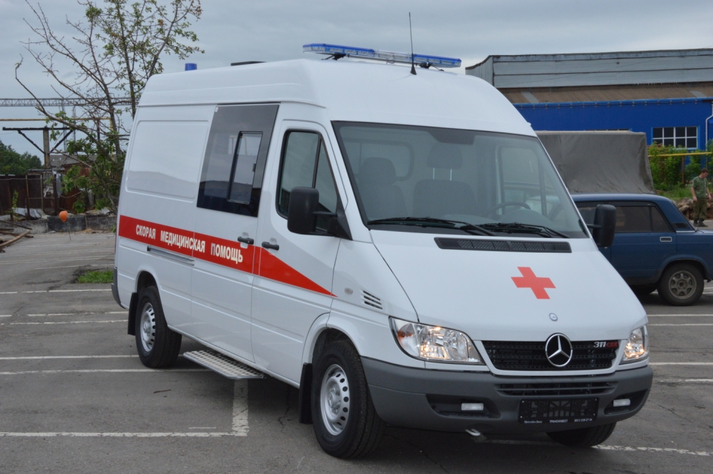 Mercedes Benz Sprinter скорая фургон