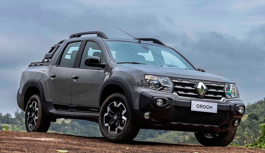Компания Renault показала модернизированный пикап на базе Duster