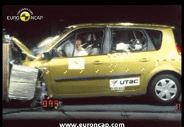 Краш-тест Renault Scenic 2003