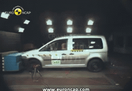 Краш-тест Volkswagen Caddy 2007