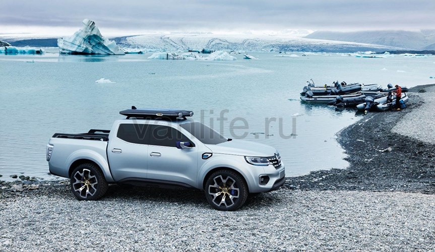 Раскрыт дизайн новой модели пикапа Renault Alaskan