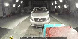 Краш-тест Mercedes-Benz V-class