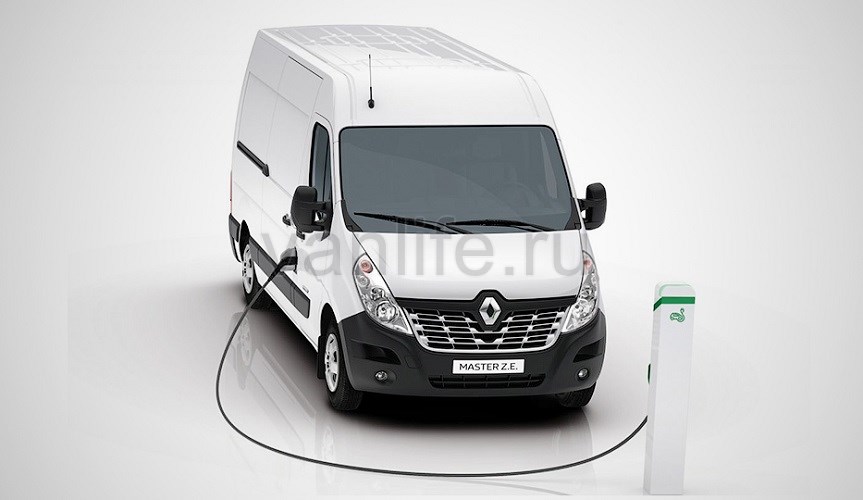 Компания Renault представила электрический фургон Master