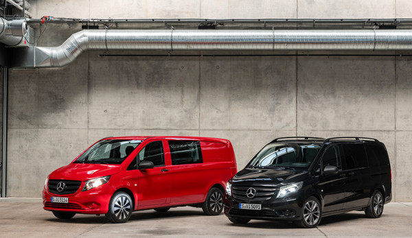 Компания Mercedes-Benz представила обновлённые Vito и eVito Tourer