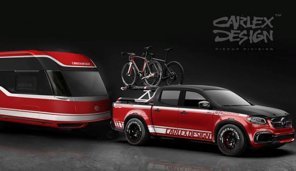 Пикап Mercedes-Benz от Carlex Design – мечта для велосипедиста