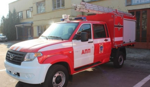 На базе УАЗ «Профи» сделали автомобиль для противопожарной службы
