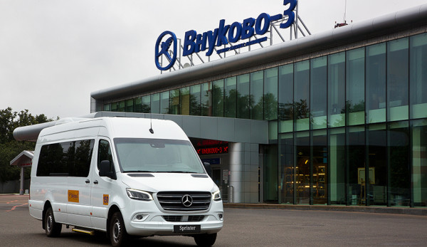 Для «Внуково-3» сделали микроавтобус Mercedes-Benz Sprinter с VIP салоном