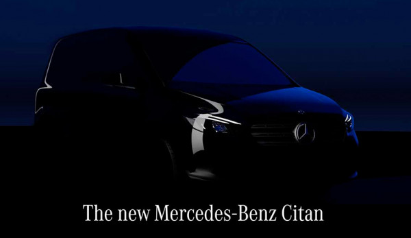 Mercedes-Benz опубликовал тизер нового Citan