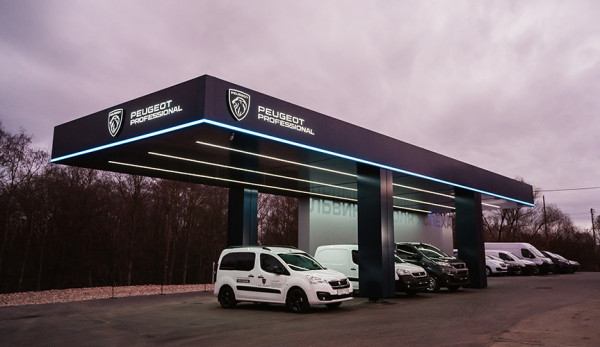 Peugeot объявляет об открытии нового дилерского центра в формате Peugeot Professional 