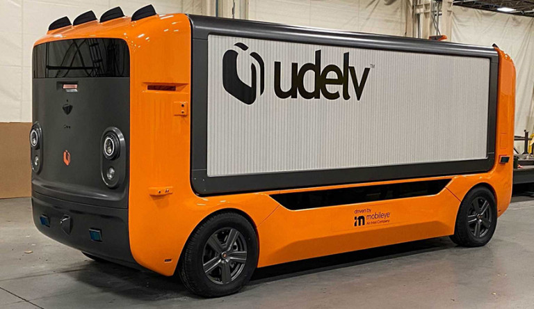 Компания Udelv представила автономное транспортное средство для доставки