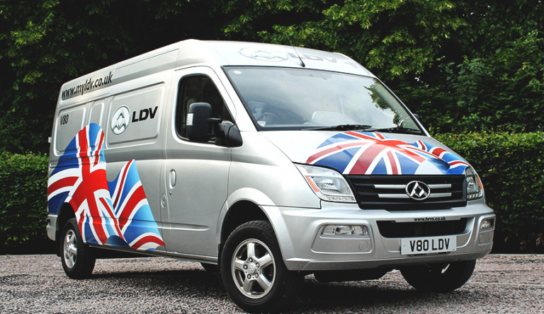 Фургоны LDV V80 класса Евро 6 появятся в Великобритании в следующем году