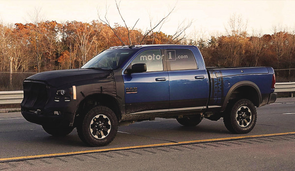 Пикап Ram 2500 Power Wagon получит обновлённый дизайн