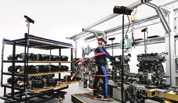 Ford снизит физическую нагрузку рабочих с помощью 3D-технологии motion capture