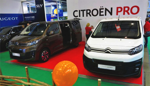 В Украине представили новые коммерческие автомобили Сitroen Jumpy и Citroen Spacetourer