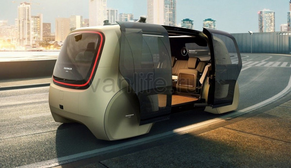 Автономный концепт Sedric от компании Volkswagen