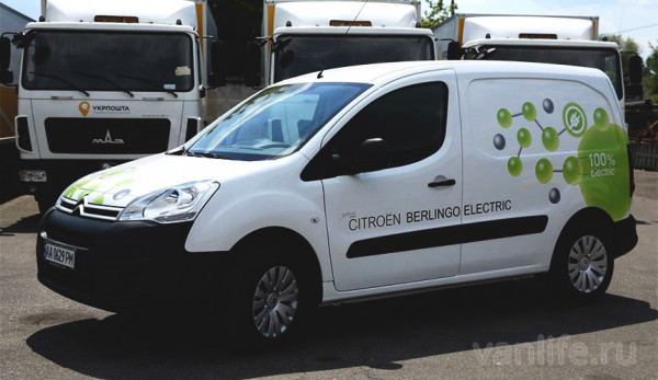 Автопарк «Укрпочты» может пополниться электрофургонами Citroen Berlingo Electric