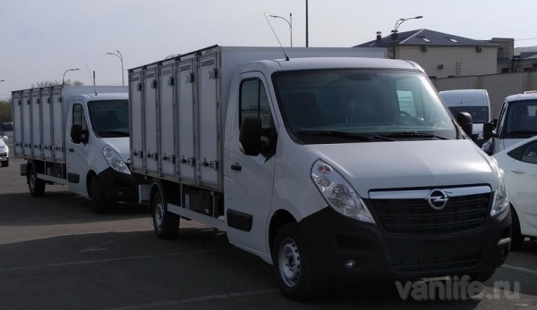 Холдинг «АИС» поставит партию хлебных фургонов Opel Movano украинской компании «Хлебные инвестиции»